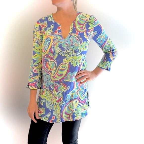 Lilly Pullitzer linen tunic - Picture 3 of 6